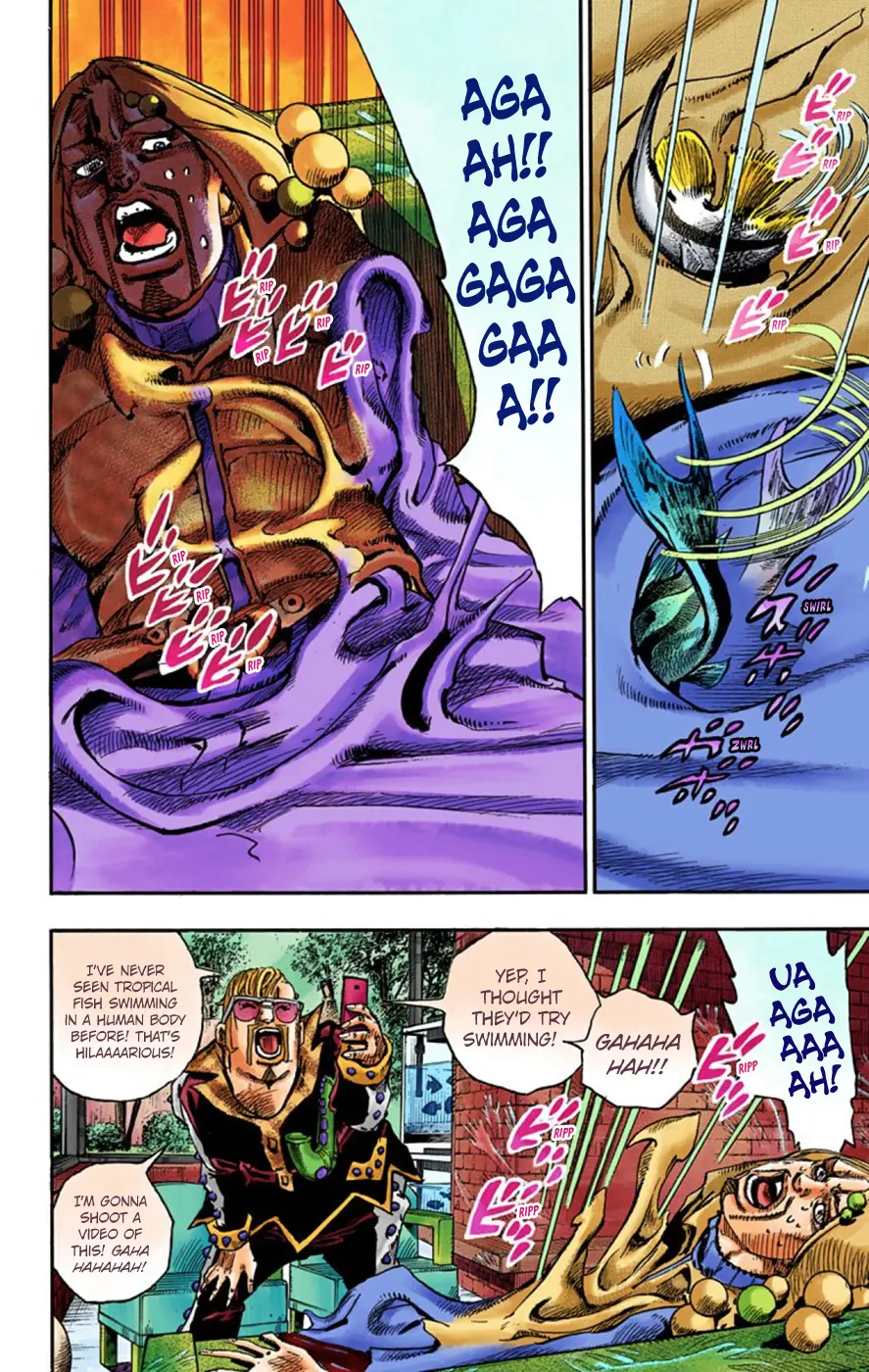 JoJo's Bizarre Adventure, Part 8: JoJolion Colored Manga — Chapter 54 — Page 4