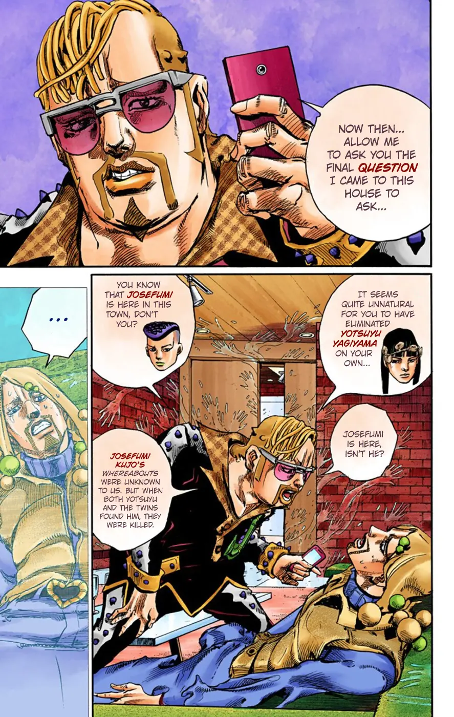JoJo's Bizarre Adventure, Part 8: JoJolion Colored Manga — Chapter 54 — Page 5