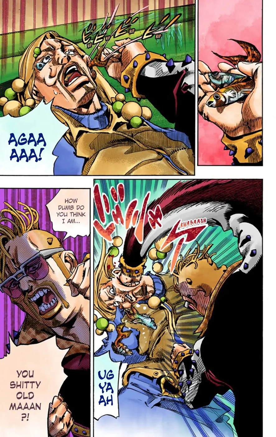JoJo's Bizarre Adventure, Part 8: JoJolion Colored Manga — Chapter 54 — Page 7