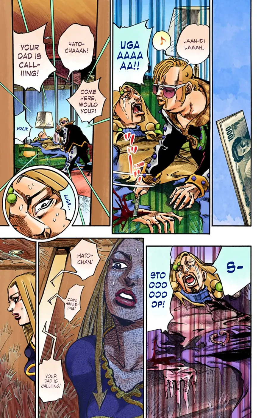 JoJo's Bizarre Adventure, Part 8: JoJolion Colored Manga — Chapter 54 — Page 9