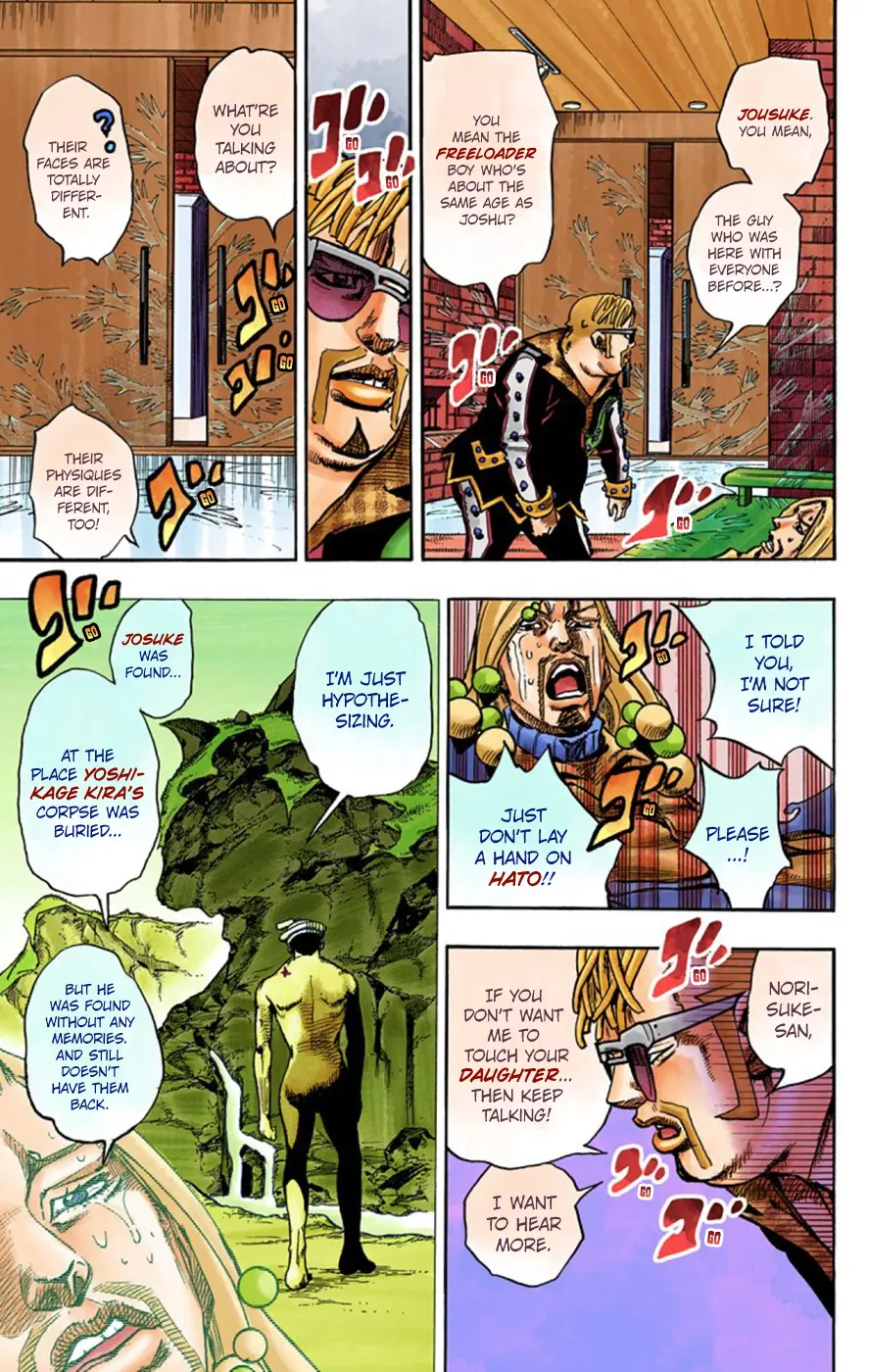 JoJo's Bizarre Adventure, Part 8: JoJolion Colored Manga — Chapter 54 — Page 14