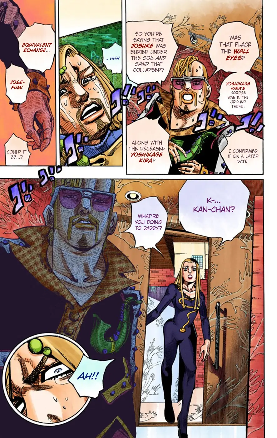 JoJo's Bizarre Adventure, Part 8: JoJolion Colored Manga — Chapter 54 — Page 16
