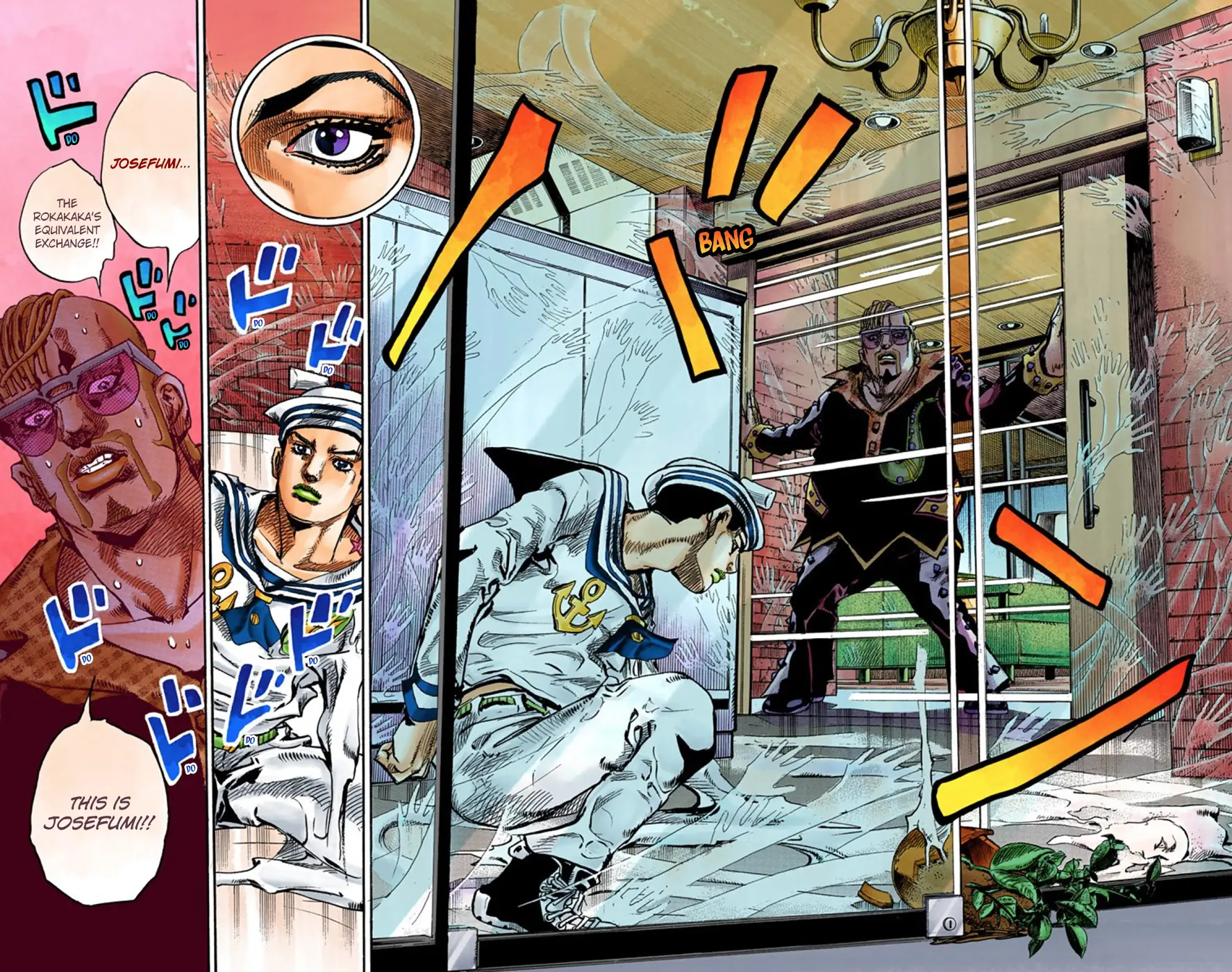 JoJo's Bizarre Adventure, Part 8: JoJolion Colored Manga — Chapter 54 — Page 19