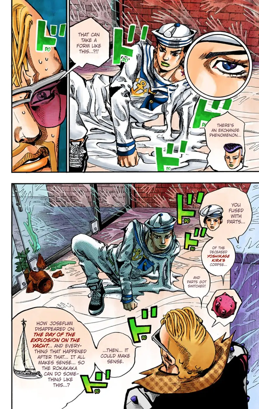 JoJo's Bizarre Adventure, Part 8: JoJolion Colored Manga — Chapter 54 — Page 20