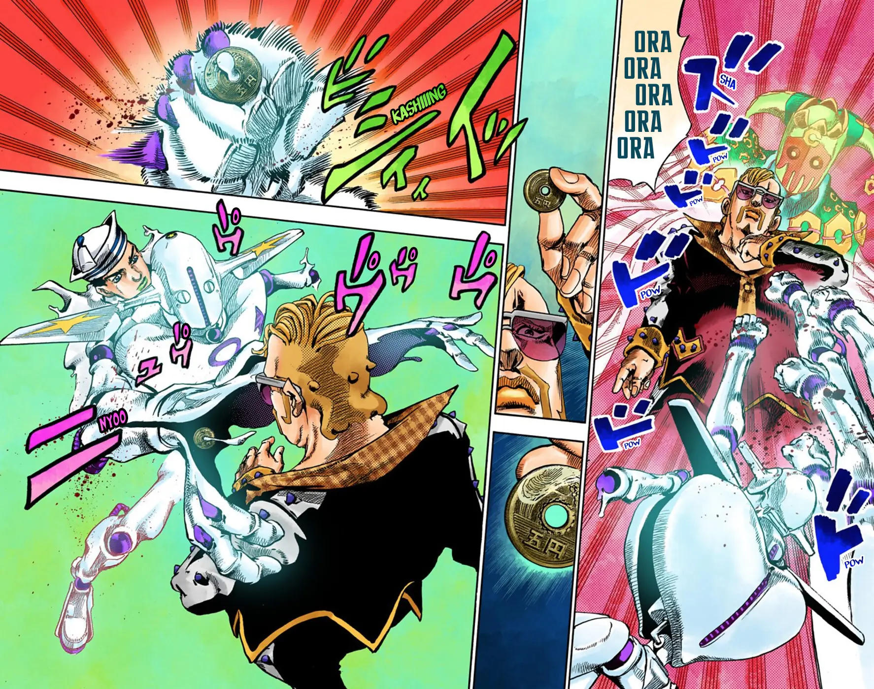 JoJo's Bizarre Adventure, Part 8: JoJolion Colored Manga — Chapter 54 — Page 22