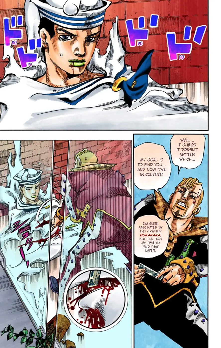 JoJo's Bizarre Adventure, Part 8: JoJolion Colored Manga — Chapter 54 — Page 25
