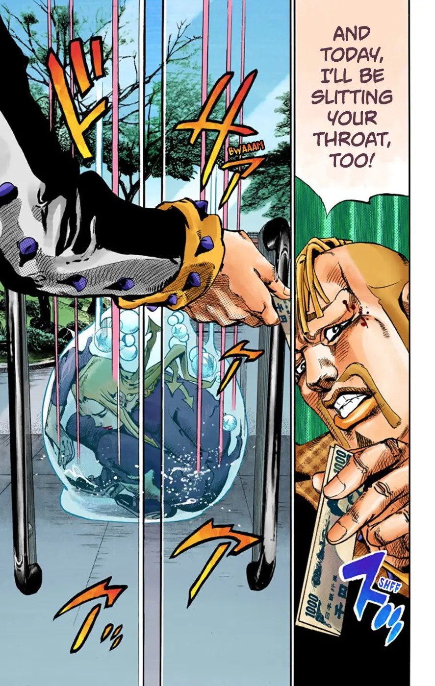 JoJo's Bizarre Adventure, Part 8: JoJolion Colored Manga — Chapter 54 — Page 27