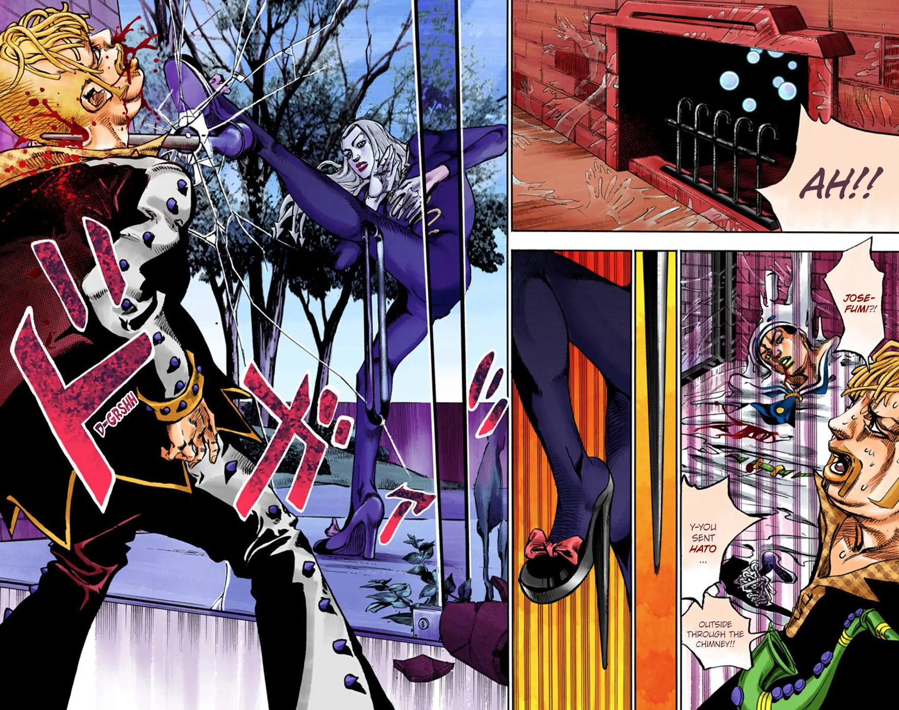 JoJo's Bizarre Adventure, Part 8: JoJolion Colored Manga — Chapter 54 — Page 30