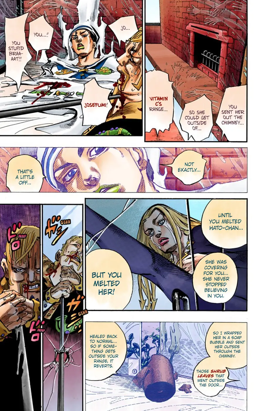 JoJo's Bizarre Adventure, Part 8: JoJolion Colored Manga — Chapter 54 — Page 32