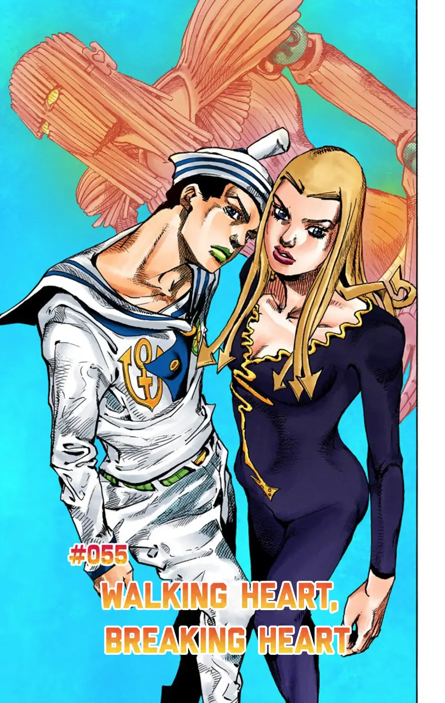 JoJo's Bizarre Adventure, Part 8: JoJolion Colored Manga β Chapter 55 β Page 7