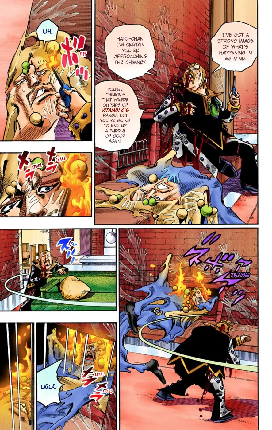JoJo's Bizarre Adventure, Part 8: JoJolion Colored Manga β Chapter 55 β Page 15
