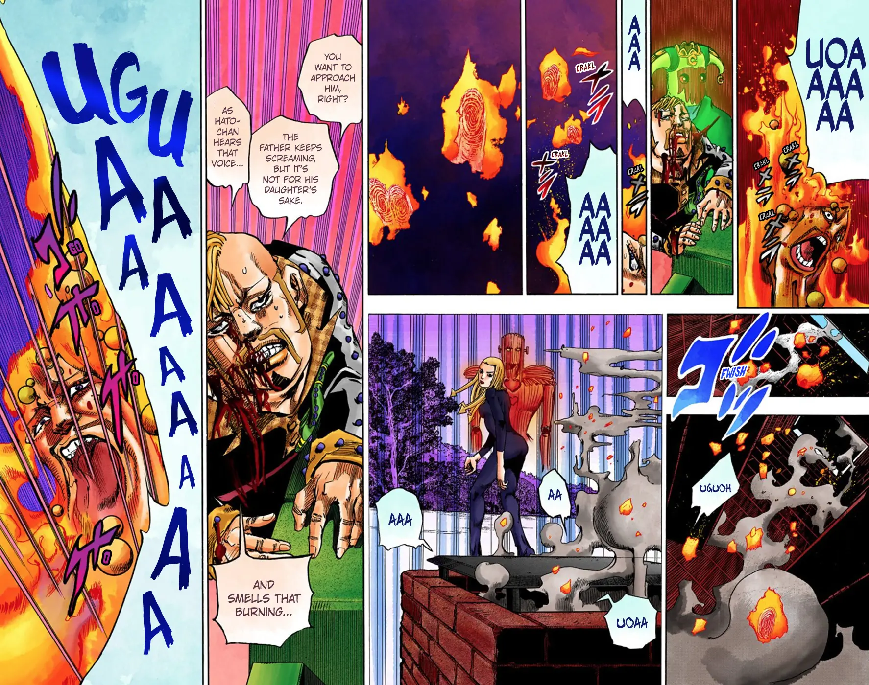 JoJo's Bizarre Adventure, Part 8: JoJolion Colored Manga β Chapter 55 β Page 16