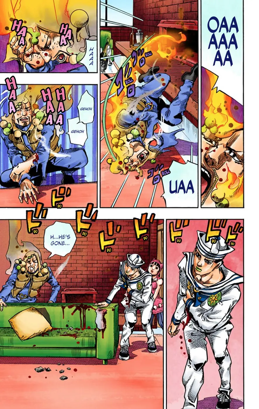 JoJo's Bizarre Adventure, Part 8: JoJolion Colored Manga β Chapter 55 β Page 21