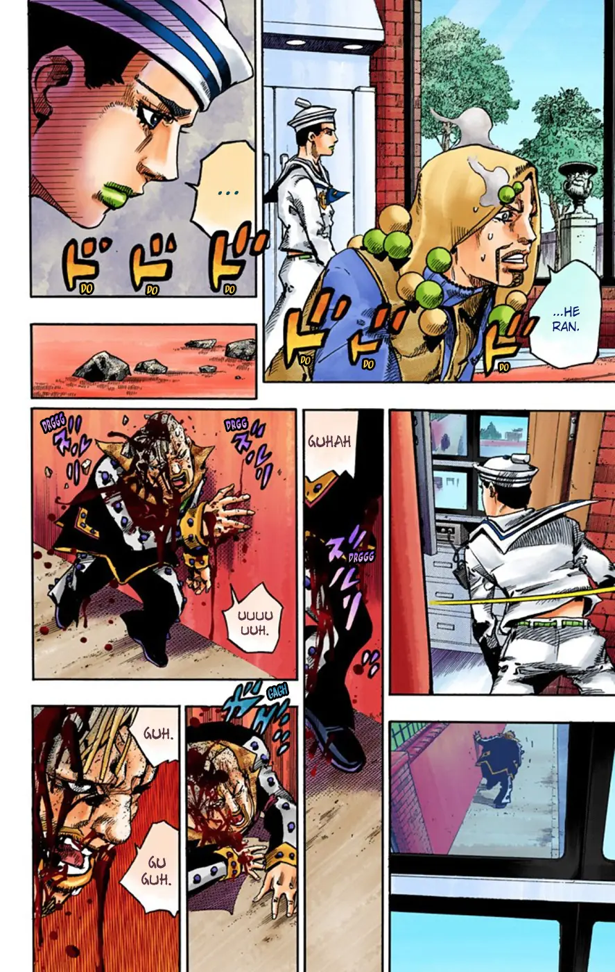 JoJo's Bizarre Adventure, Part 8: JoJolion Colored Manga β Chapter 55 β Page 22