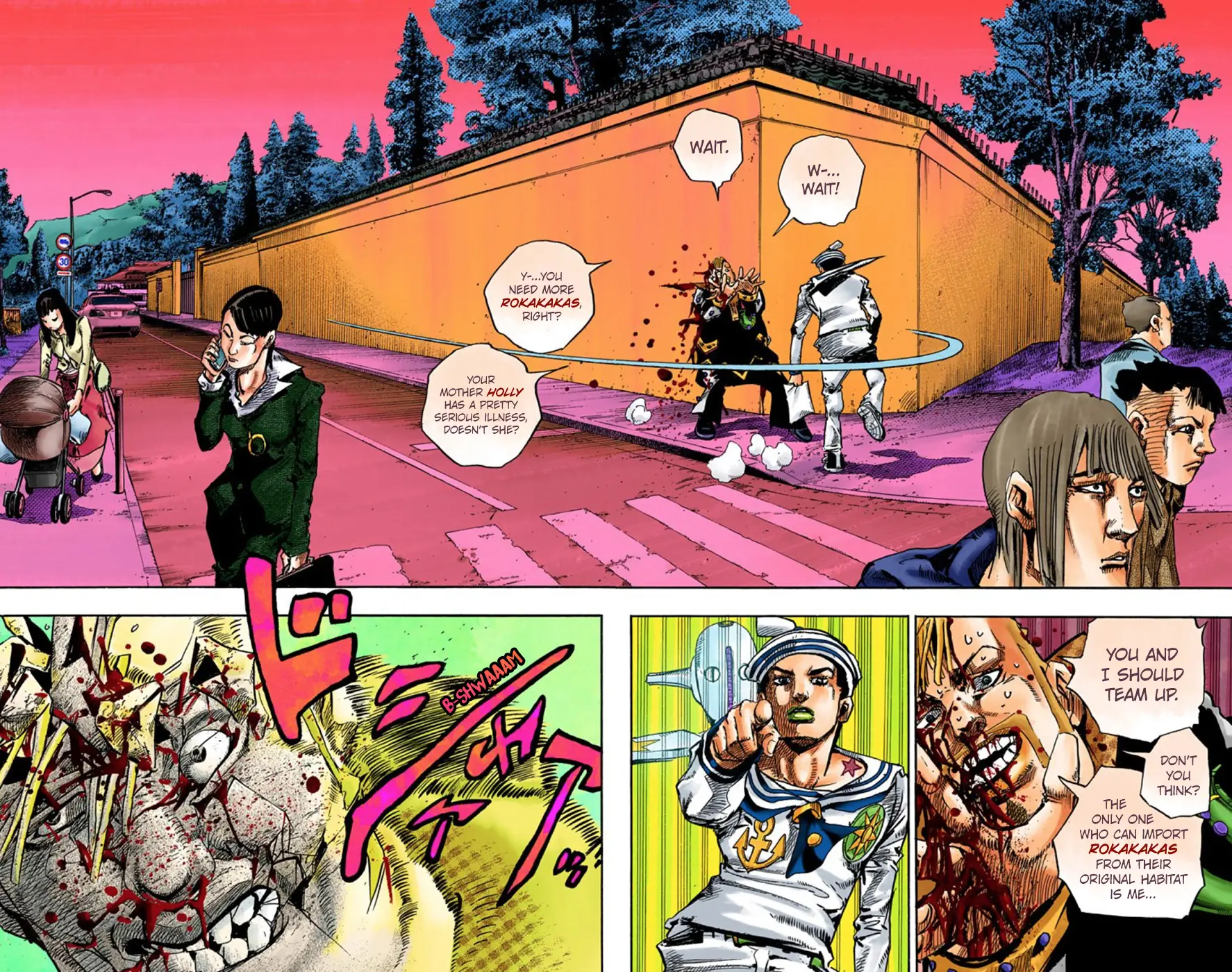 JoJo's Bizarre Adventure, Part 8: JoJolion Colored Manga β Chapter 55 β Page 24