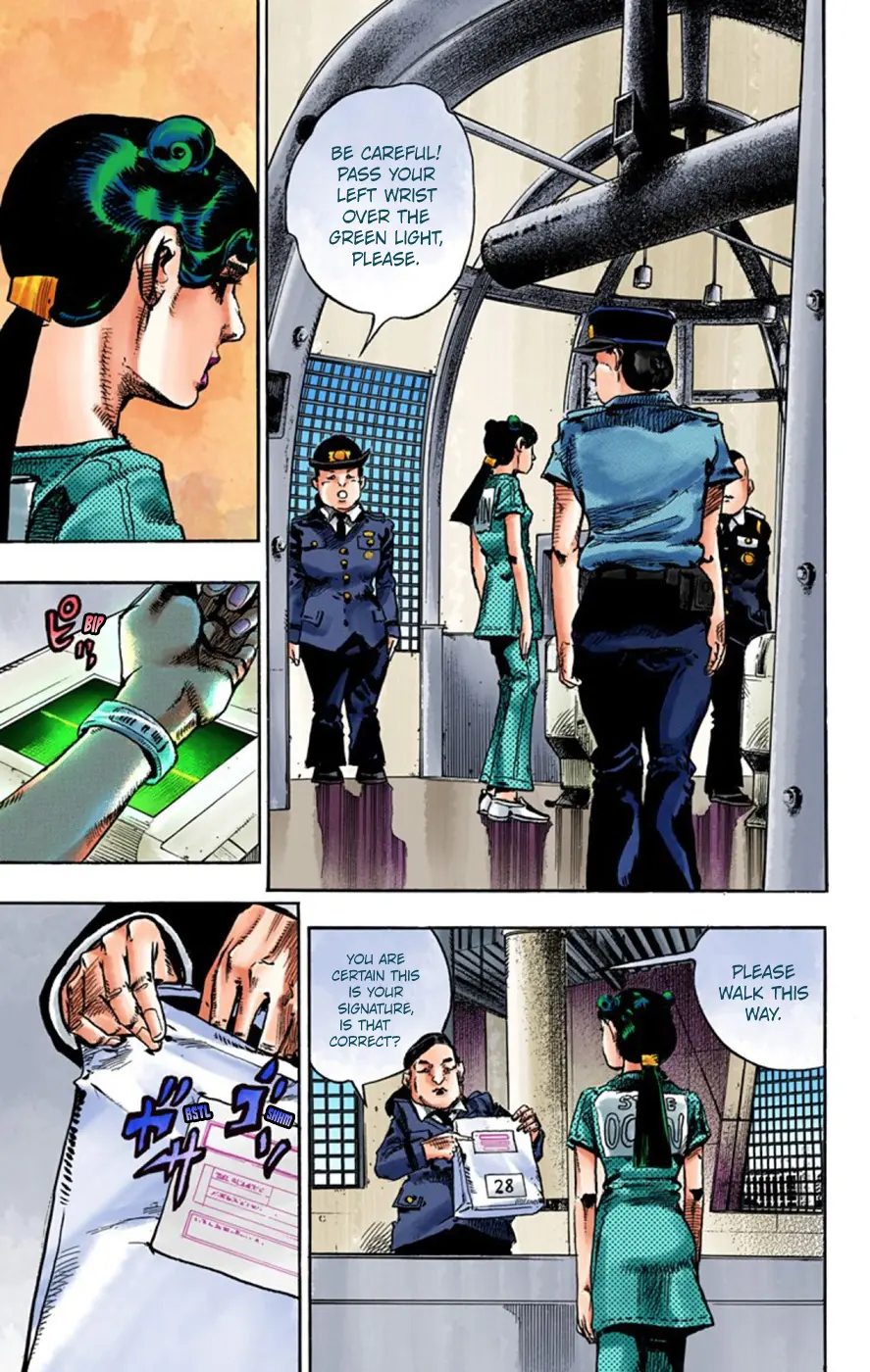 JoJo's Bizarre Adventure, Part 8: JoJolion Colored Manga β Chapter 55 β Page 30