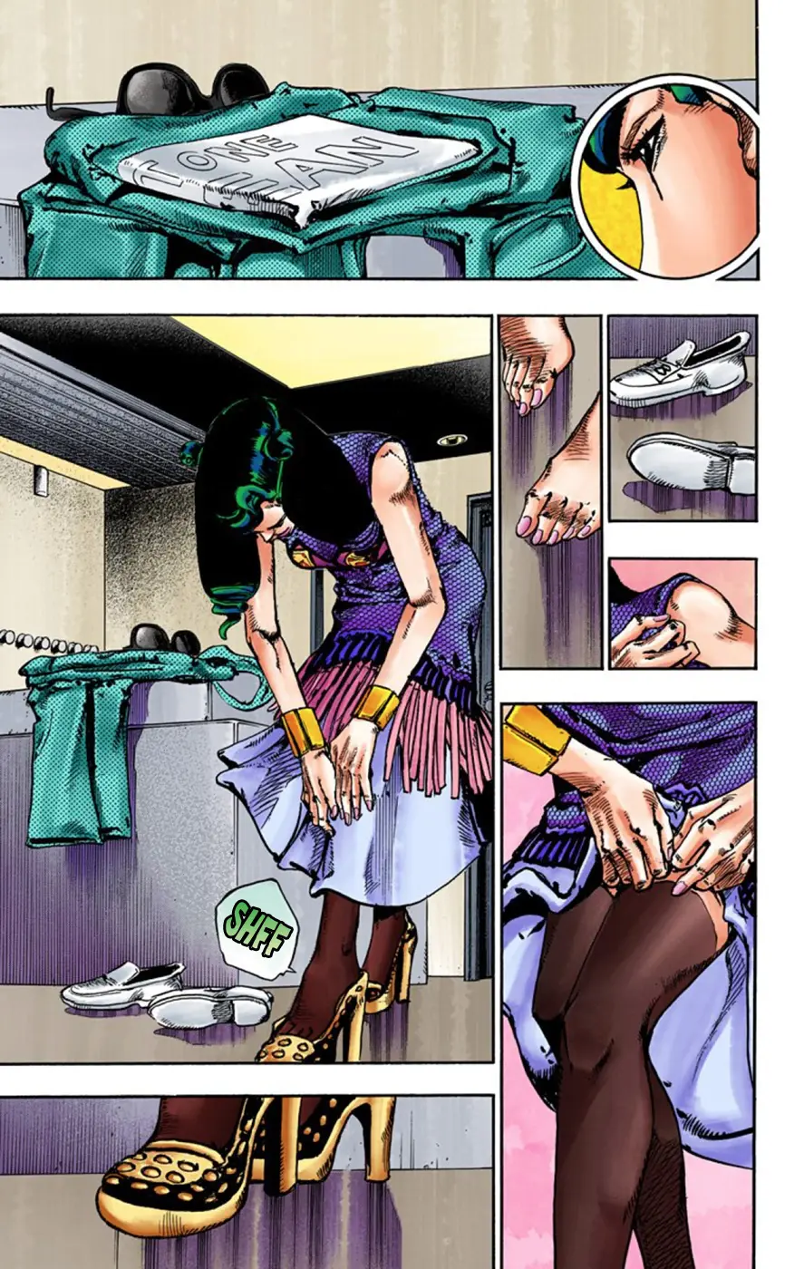 JoJo's Bizarre Adventure, Part 8: JoJolion Colored Manga β Chapter 55 β Page 34