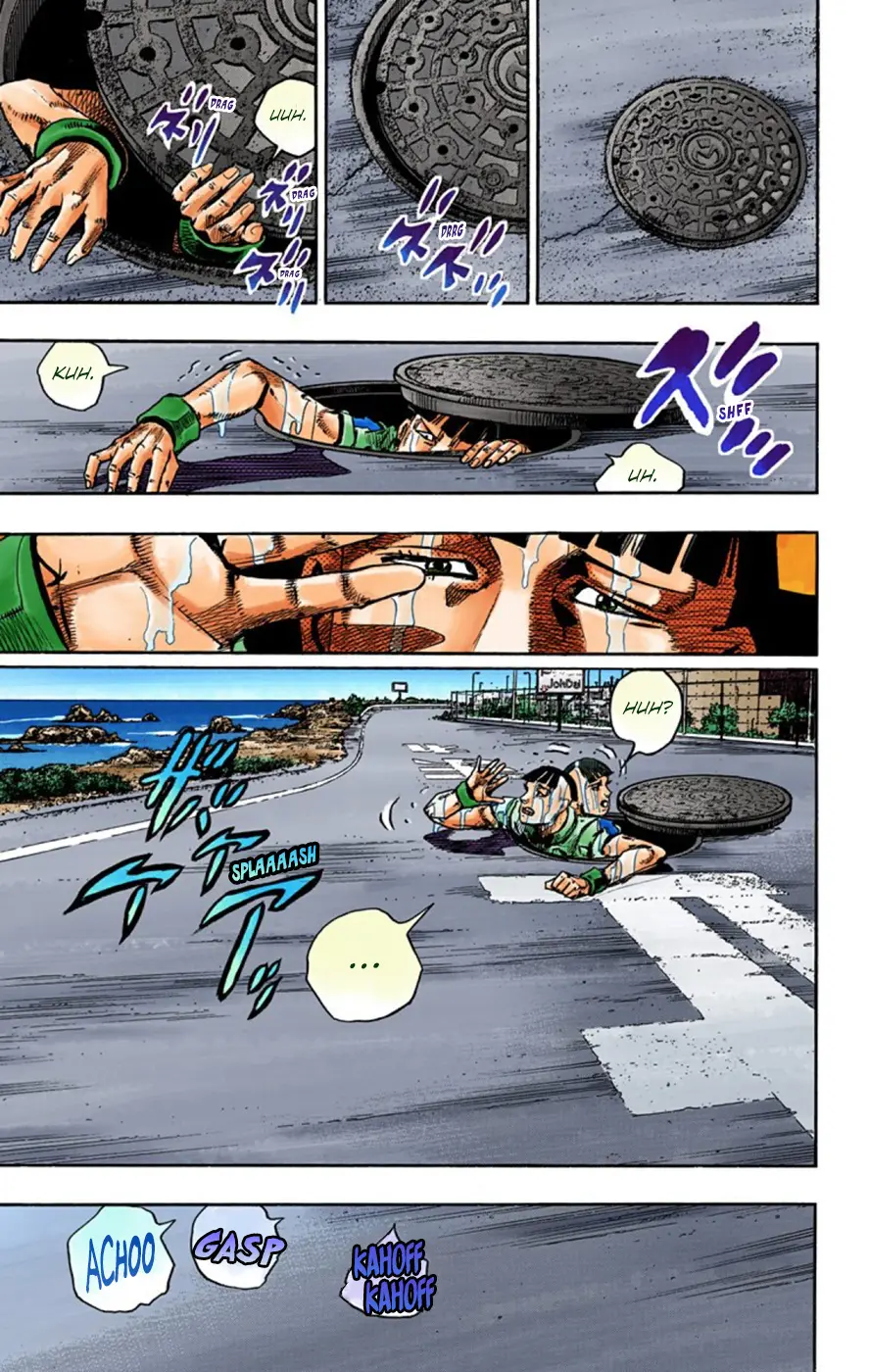 JoJo's Bizarre Adventure, Part 8: JoJolion Colored Manga β Chapter 55 β Page 39