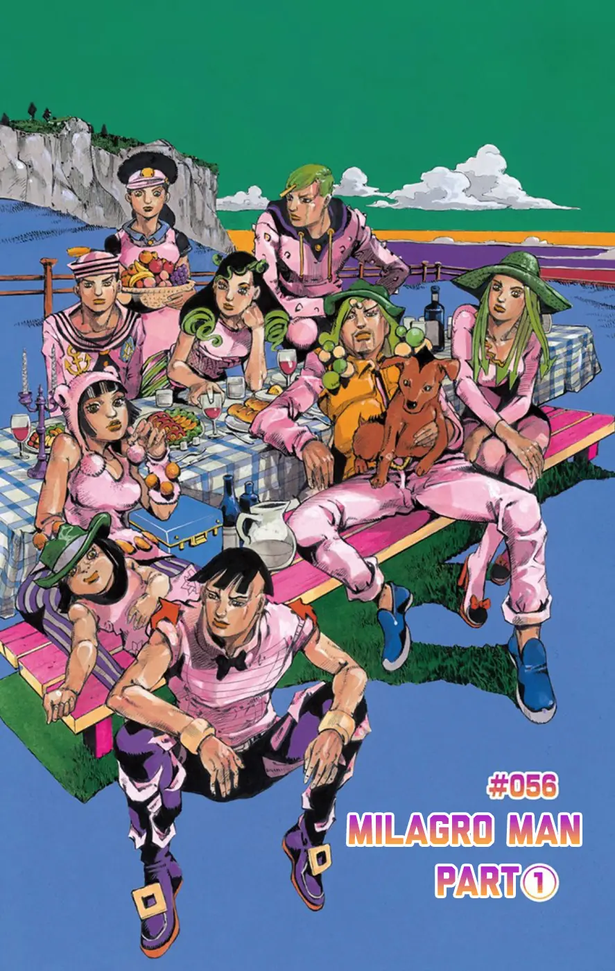 JoJo's Bizarre Adventure, Part 8: JoJolion Colored Manga β Chapter 56 β Page 1