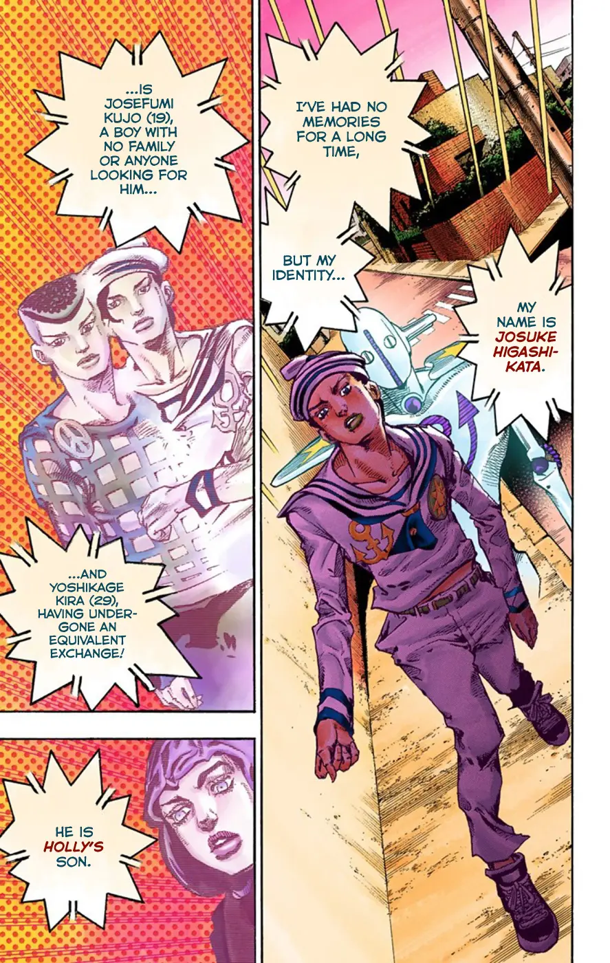 JoJo's Bizarre Adventure, Part 8: JoJolion Colored Manga β Chapter 56 β Page 3