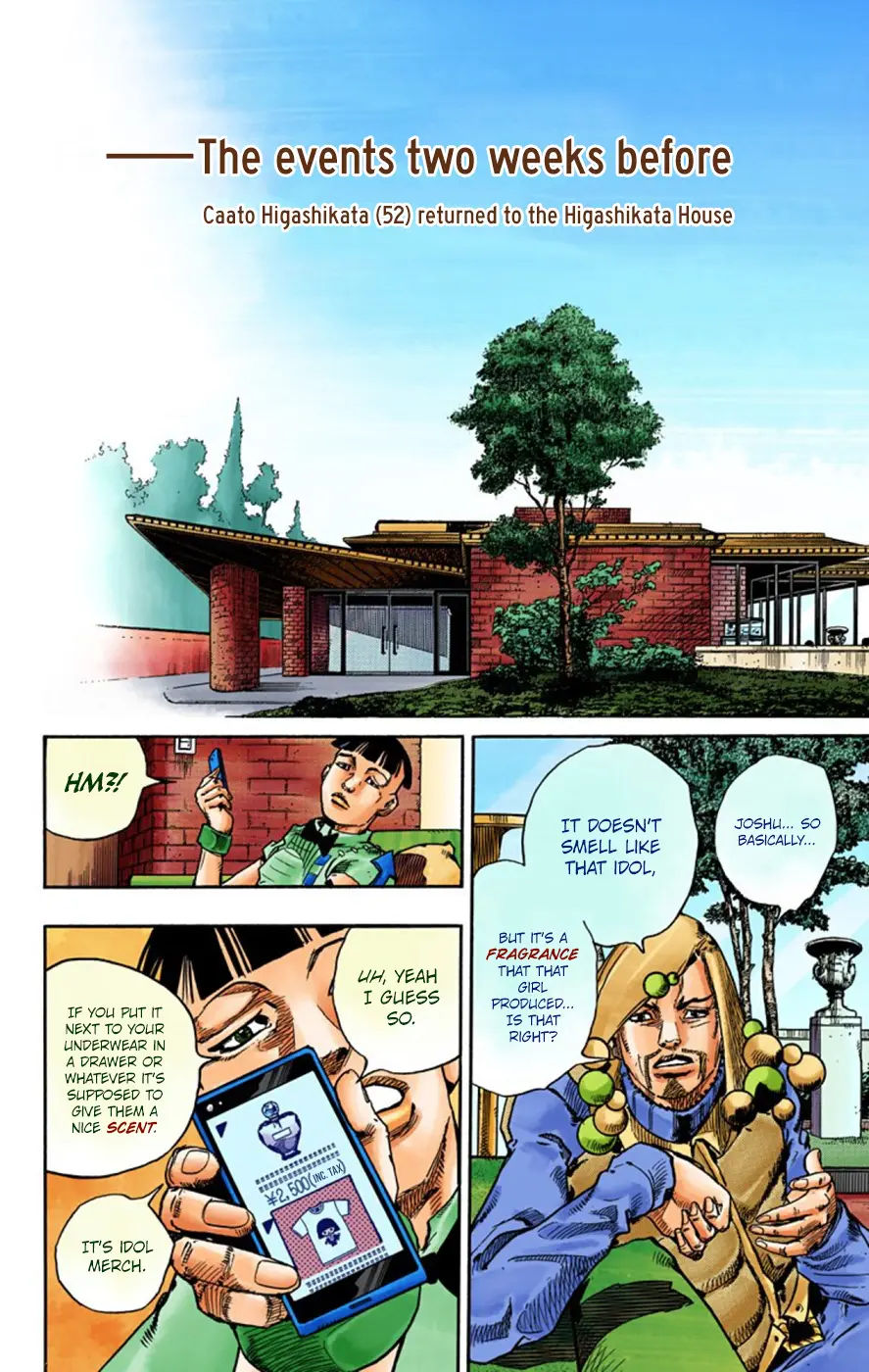 JoJo's Bizarre Adventure, Part 8: JoJolion Colored Manga β Chapter 56 β Page 4