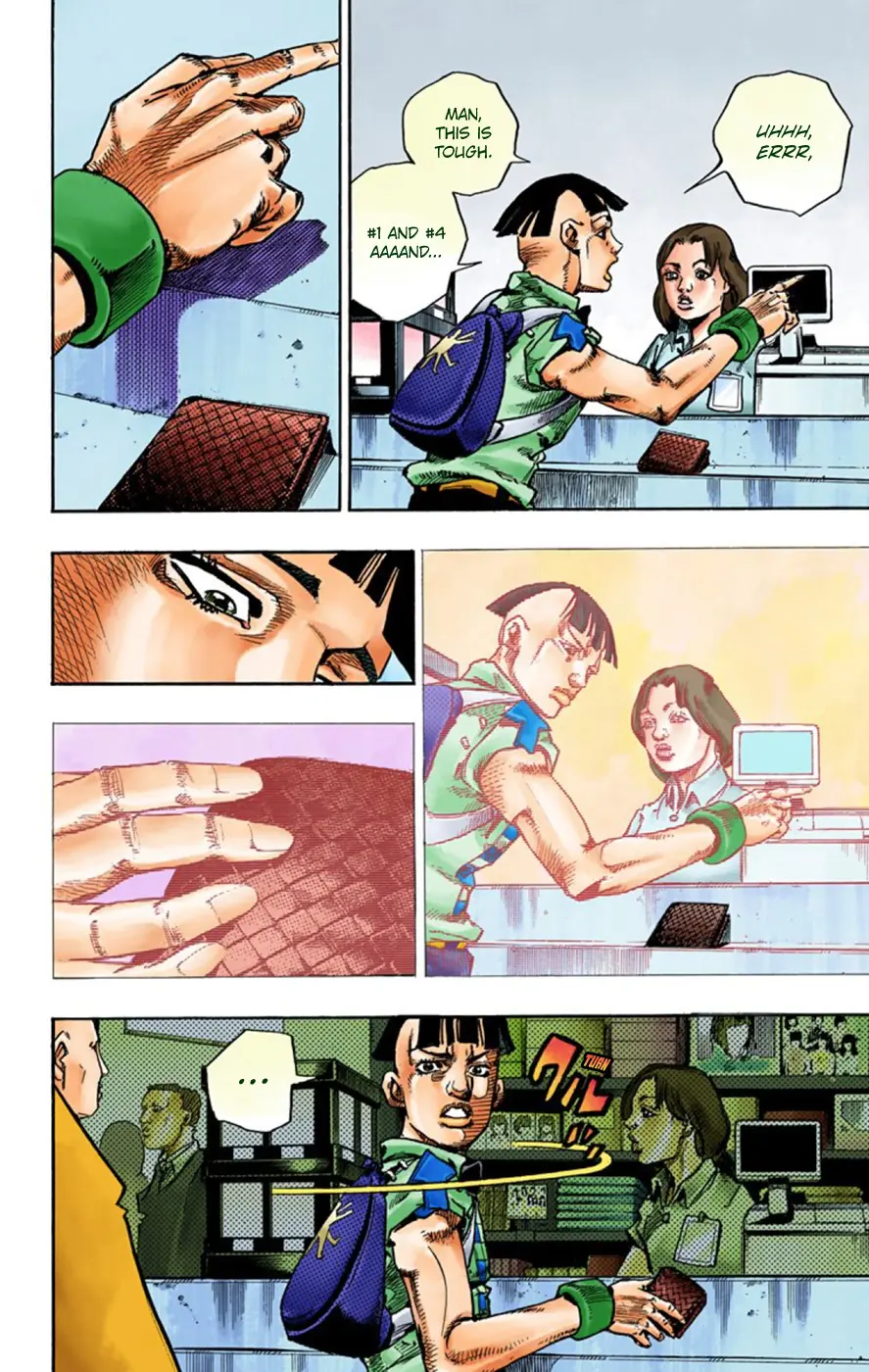 JoJo's Bizarre Adventure, Part 8: JoJolion Colored Manga β Chapter 56 β Page 8