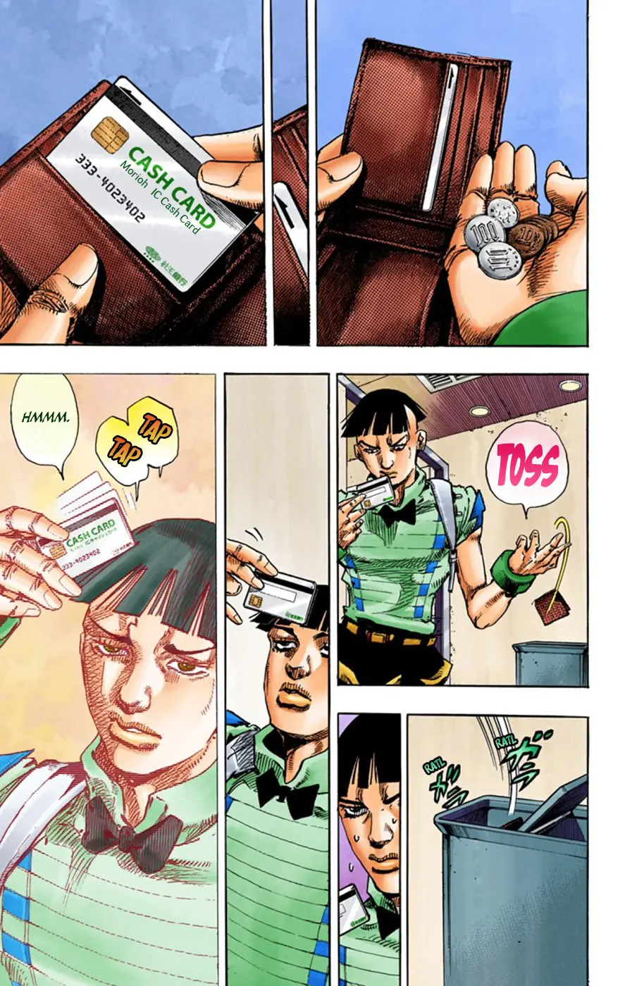 JoJo's Bizarre Adventure, Part 8: JoJolion Colored Manga β Chapter 56 β Page 11