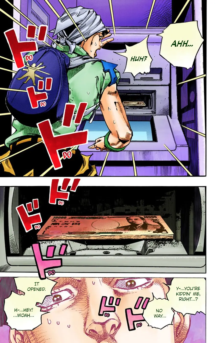 JoJo's Bizarre Adventure, Part 8: JoJolion Colored Manga β Chapter 56 β Page 13