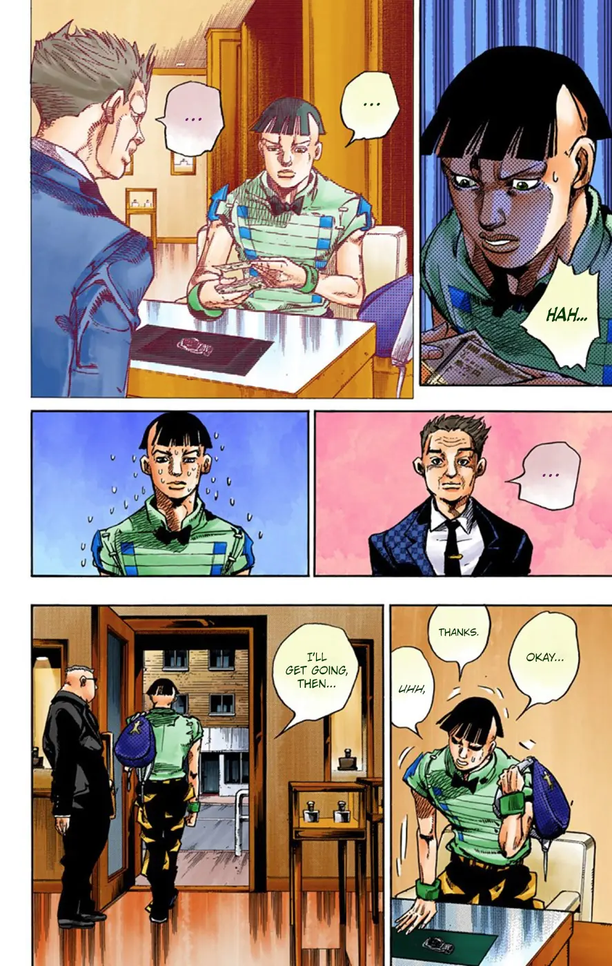JoJo's Bizarre Adventure, Part 8: JoJolion Colored Manga β Chapter 56 β Page 18