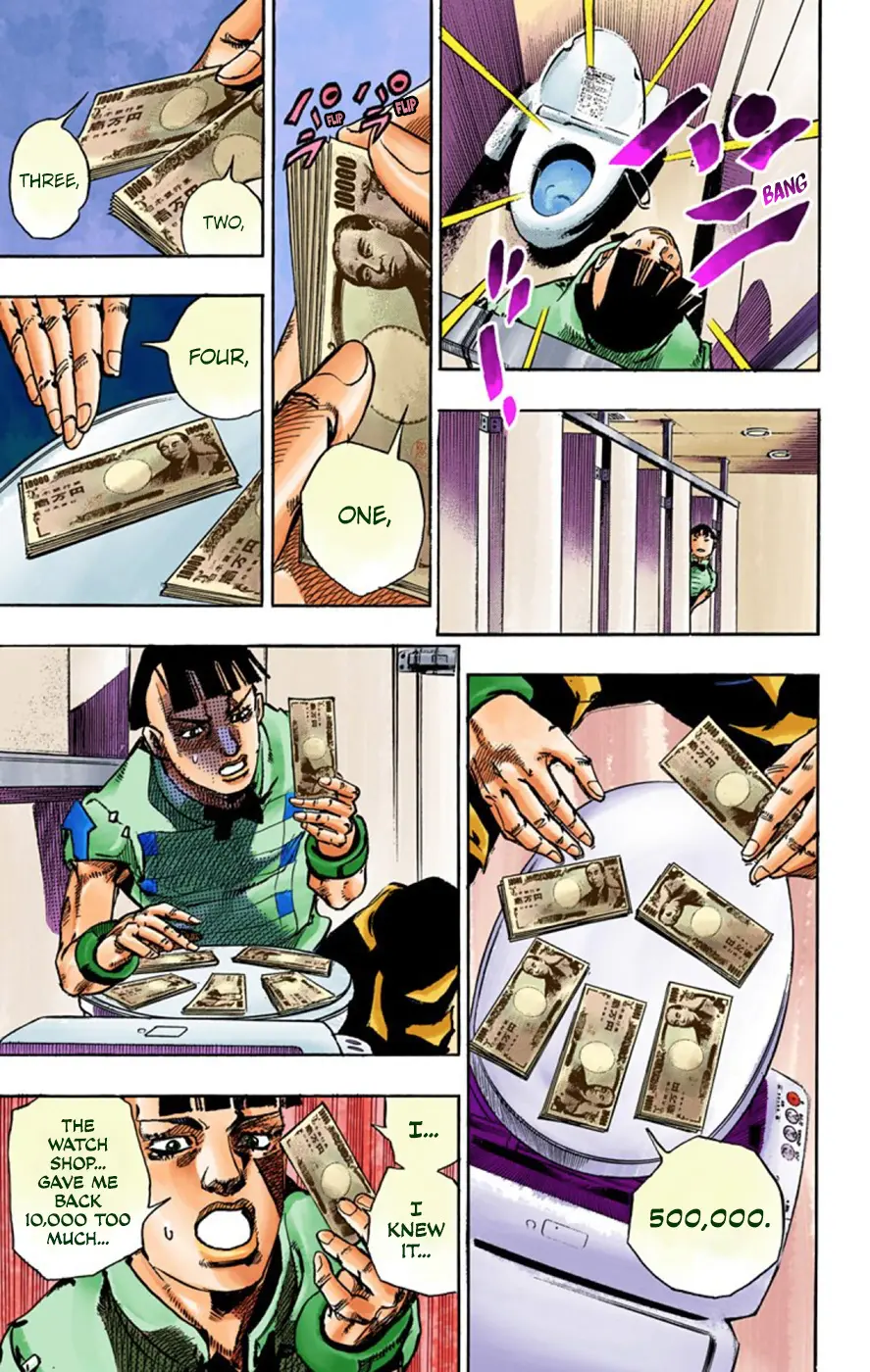 JoJo's Bizarre Adventure, Part 8: JoJolion Colored Manga β Chapter 56 β Page 19