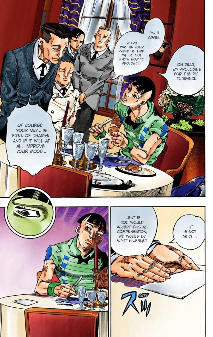 JoJo's Bizarre Adventure, Part 8: JoJolion Colored Manga β Chapter 56 β Page 23