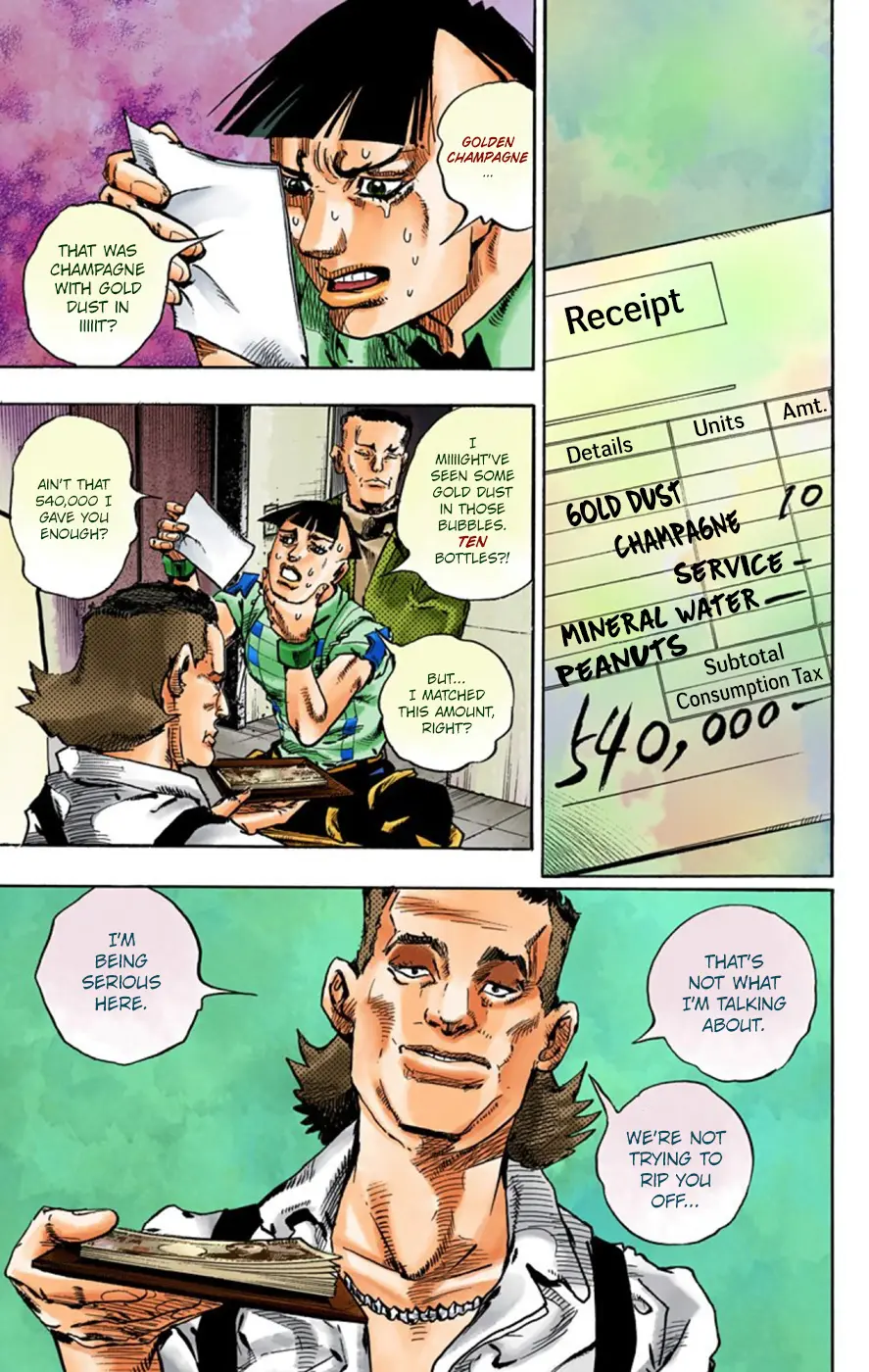 JoJo's Bizarre Adventure, Part 8: JoJolion Colored Manga β Chapter 56 β Page 29