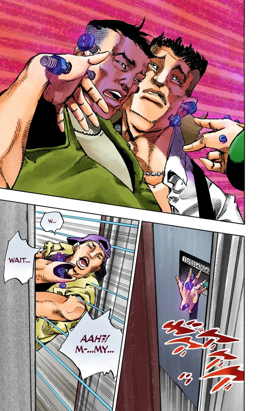 JoJo's Bizarre Adventure, Part 8: JoJolion Colored Manga β Chapter 56 β Page 37