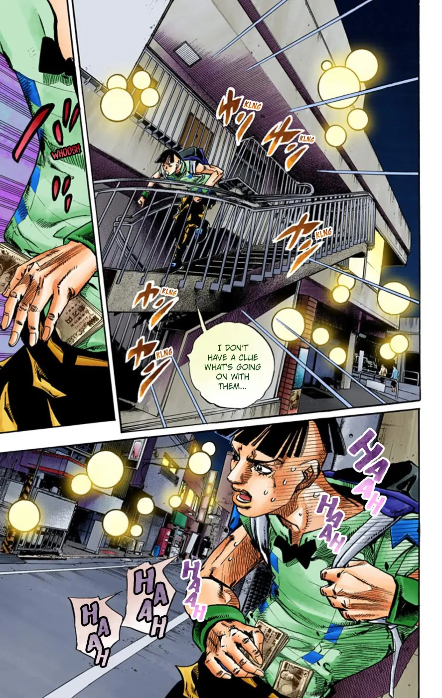 JoJo's Bizarre Adventure, Part 8: JoJolion Colored Manga β Chapter 56 β Page 39