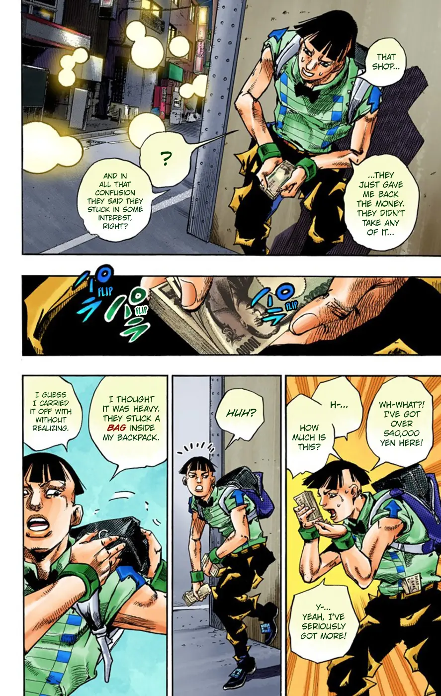 JoJo's Bizarre Adventure, Part 8: JoJolion Colored Manga β Chapter 56 β Page 40