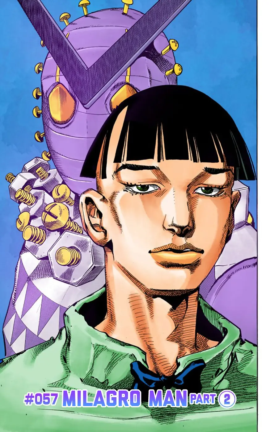 JoJo's Bizarre Adventure, Part 8: JoJolion Colored Manga — Chapter 57 — Page 1