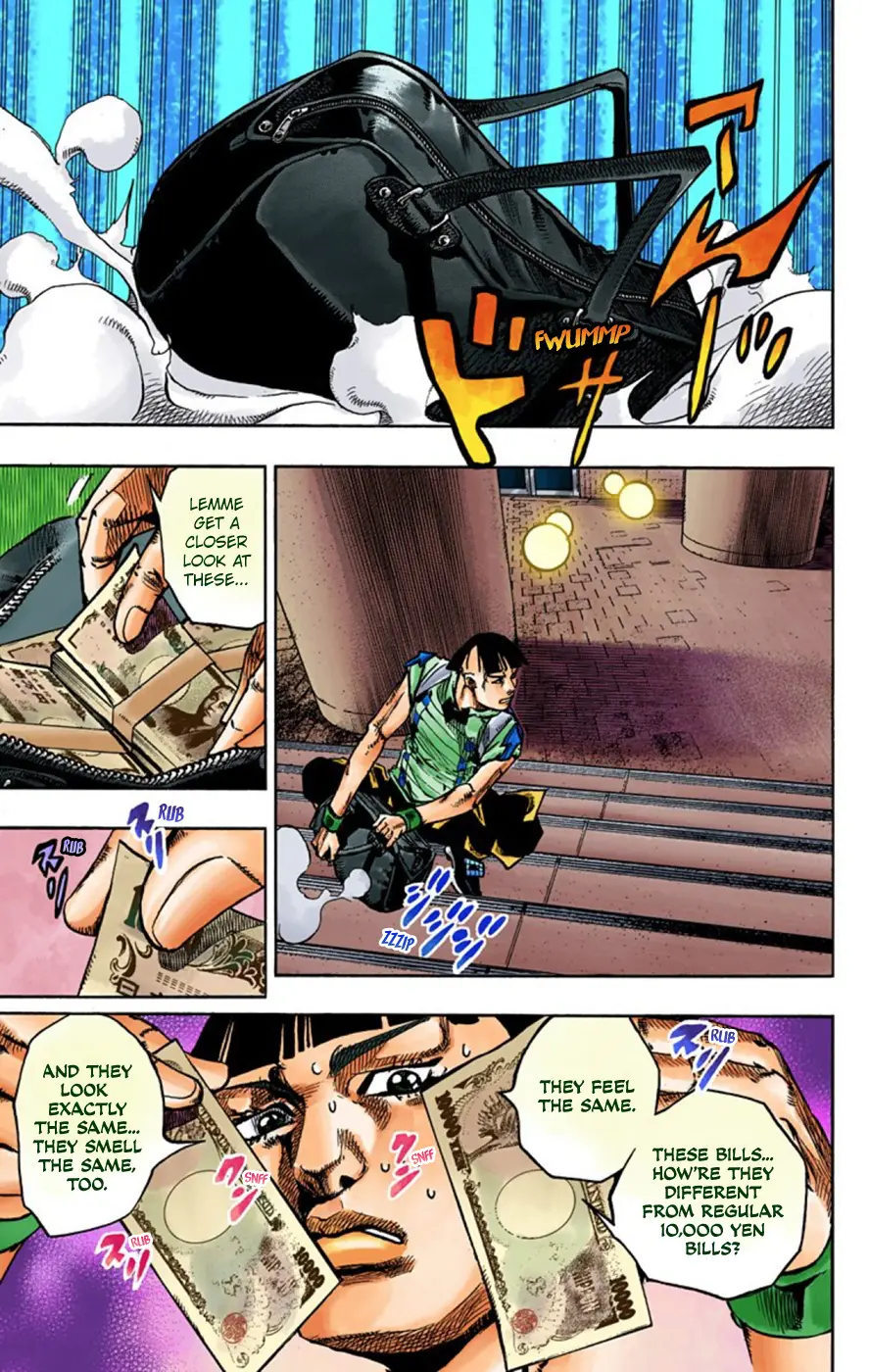 JoJo's Bizarre Adventure, Part 8: JoJolion Colored Manga — Chapter 57 — Page 5