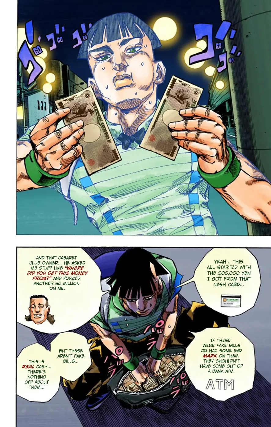 JoJo's Bizarre Adventure, Part 8: JoJolion Colored Manga — Chapter 57 — Page 6
