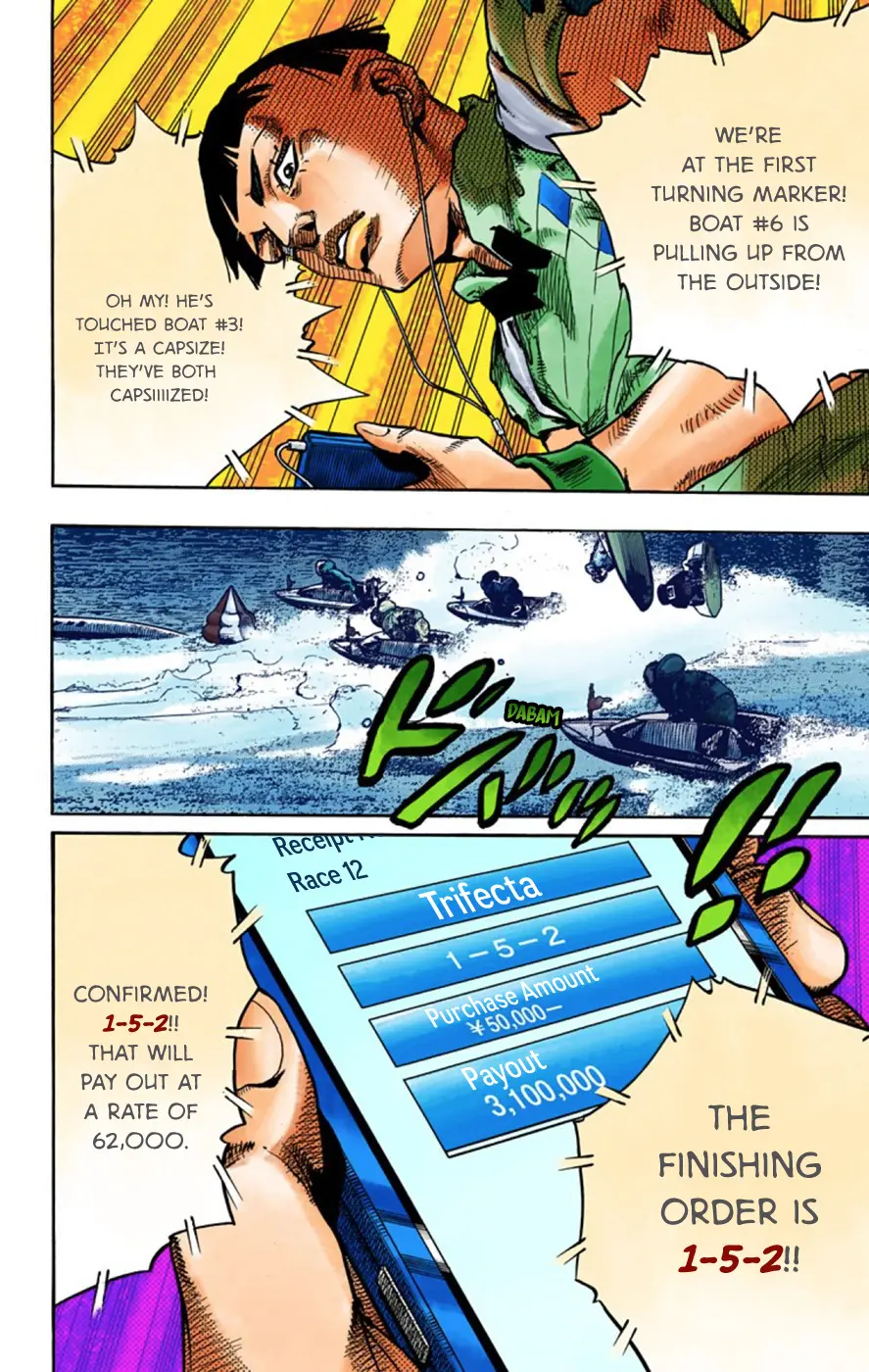 JoJo's Bizarre Adventure, Part 8: JoJolion Colored Manga — Chapter 57 — Page 8