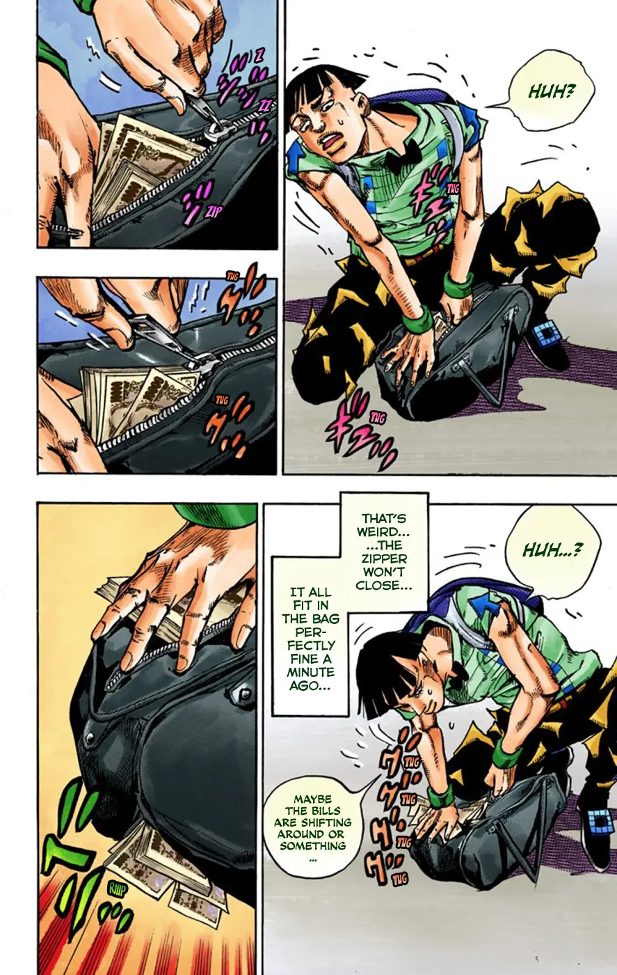 JoJo's Bizarre Adventure, Part 8: JoJolion Colored Manga — Chapter 57 — Page 10