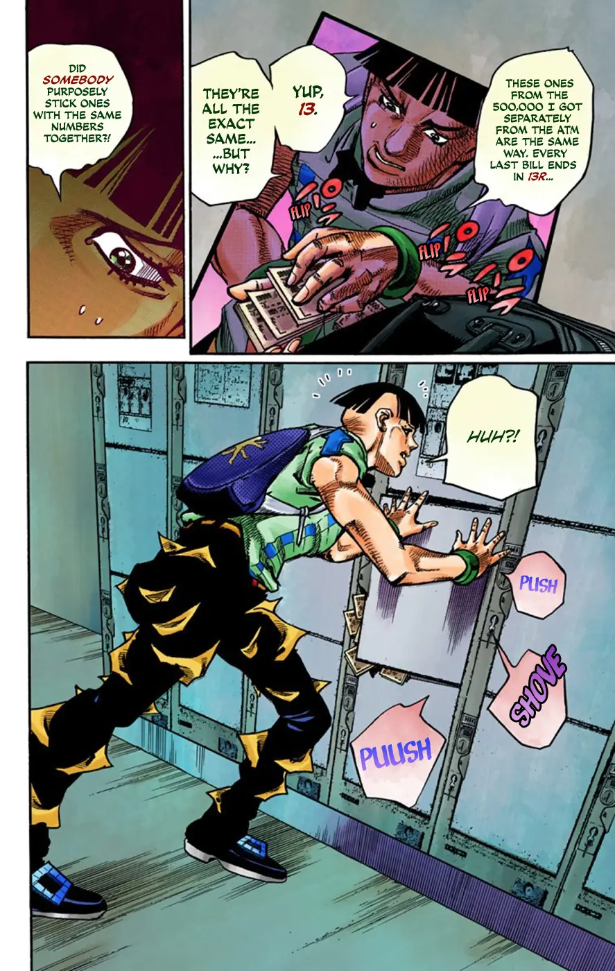 JoJo's Bizarre Adventure, Part 8: JoJolion Colored Manga — Chapter 57 — Page 14