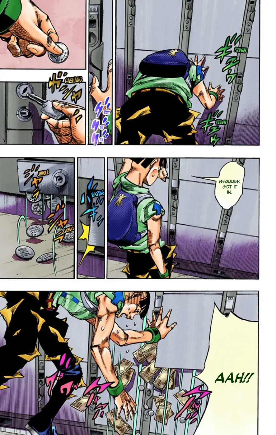 JoJo's Bizarre Adventure, Part 8: JoJolion Colored Manga — Chapter 57 — Page 15