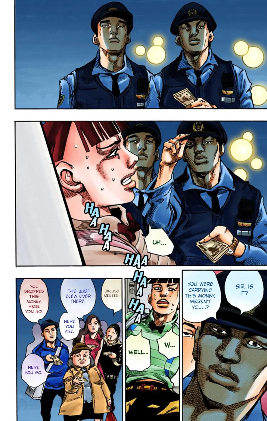 JoJo's Bizarre Adventure, Part 8: JoJolion Colored Manga — Chapter 57 — Page 17