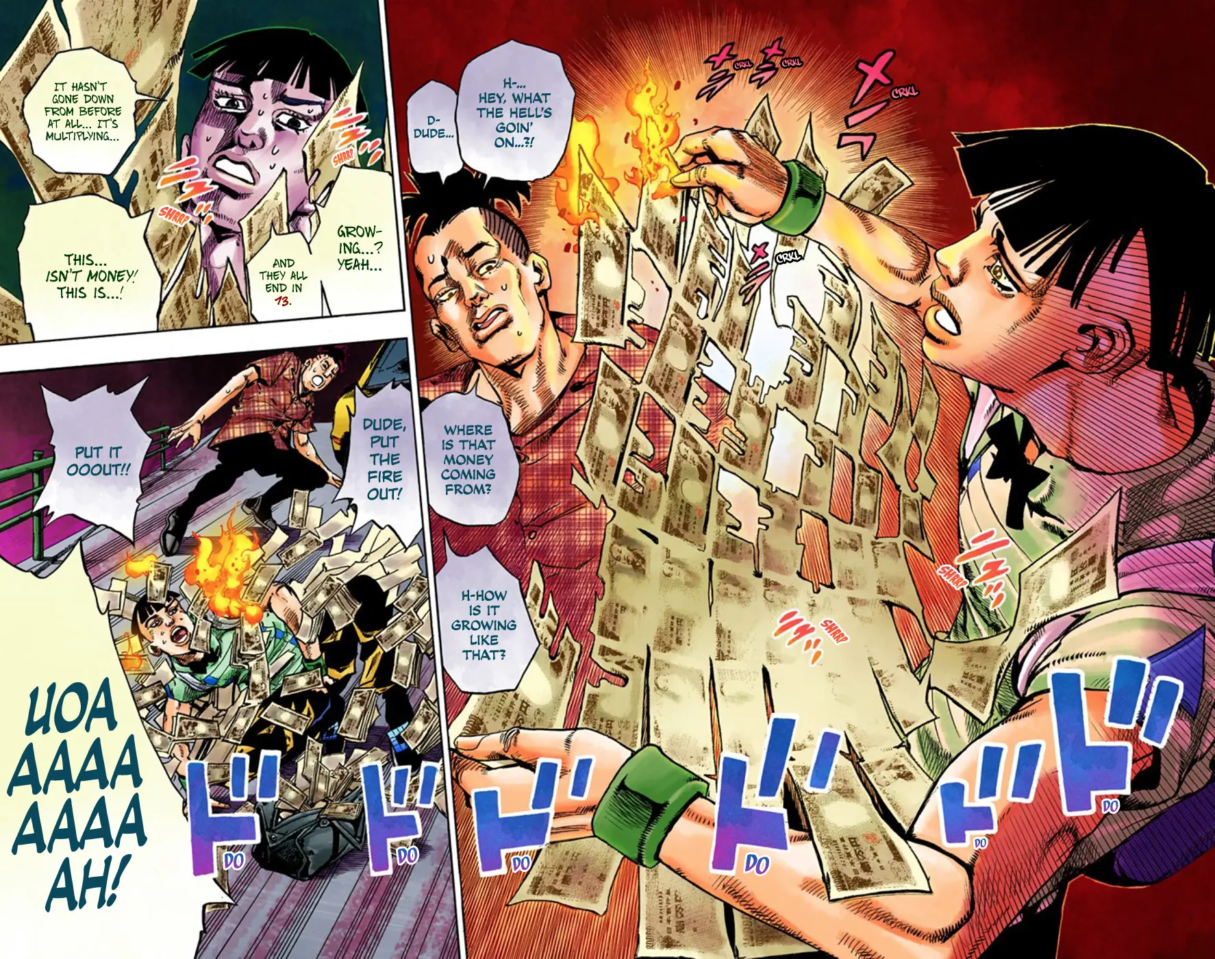 JoJo's Bizarre Adventure, Part 8: JoJolion Colored Manga — Chapter 57 — Page 25