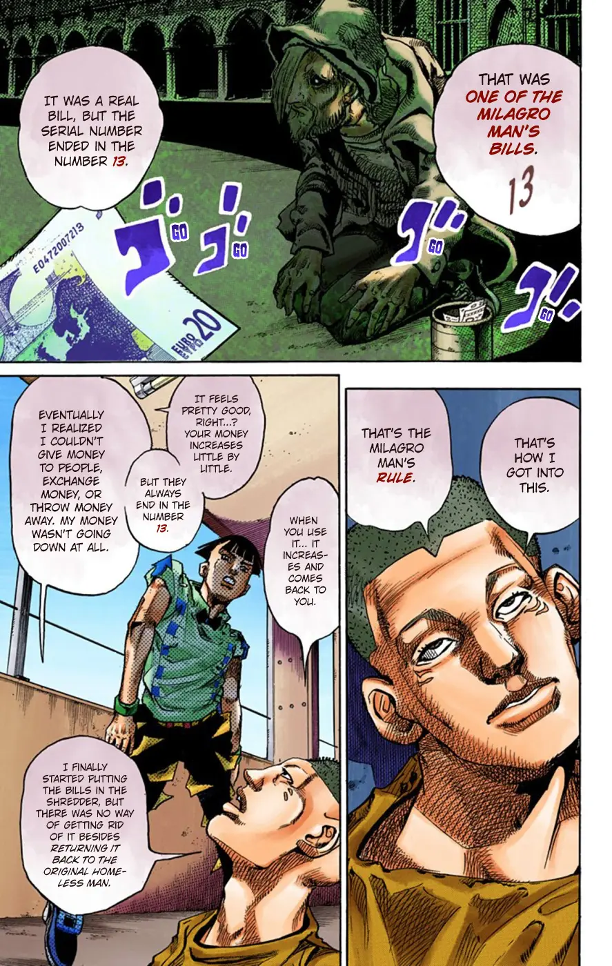 JoJo's Bizarre Adventure, Part 8: JoJolion Colored Manga — Chapter 57 — Page 34