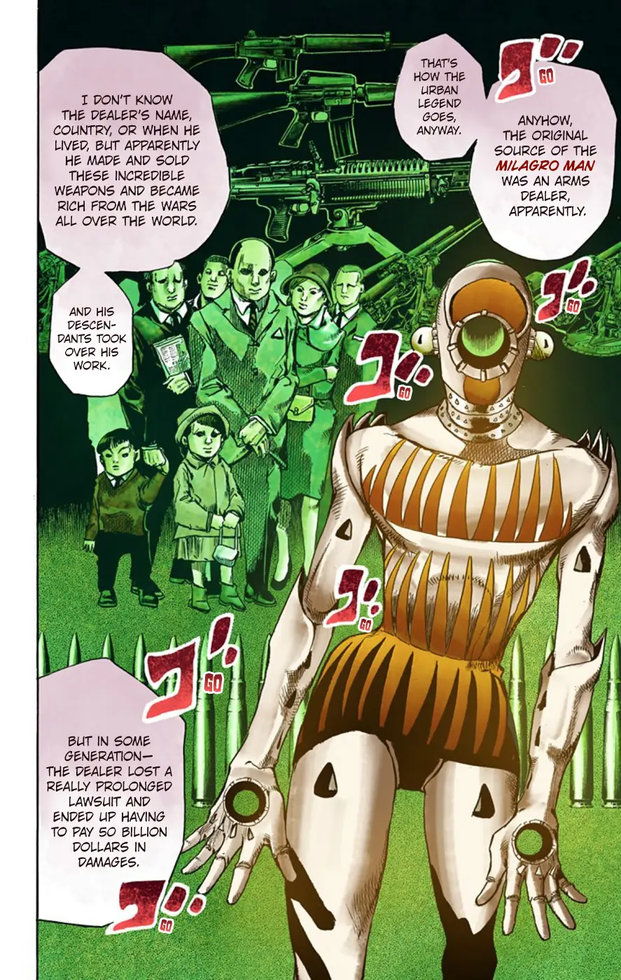 JoJo's Bizarre Adventure, Part 8: JoJolion Colored Manga — Chapter 57 — Page 37