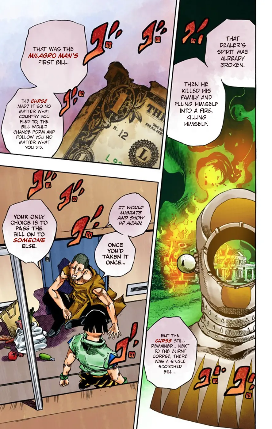 JoJo's Bizarre Adventure, Part 8: JoJolion Colored Manga — Chapter 57 — Page 38
