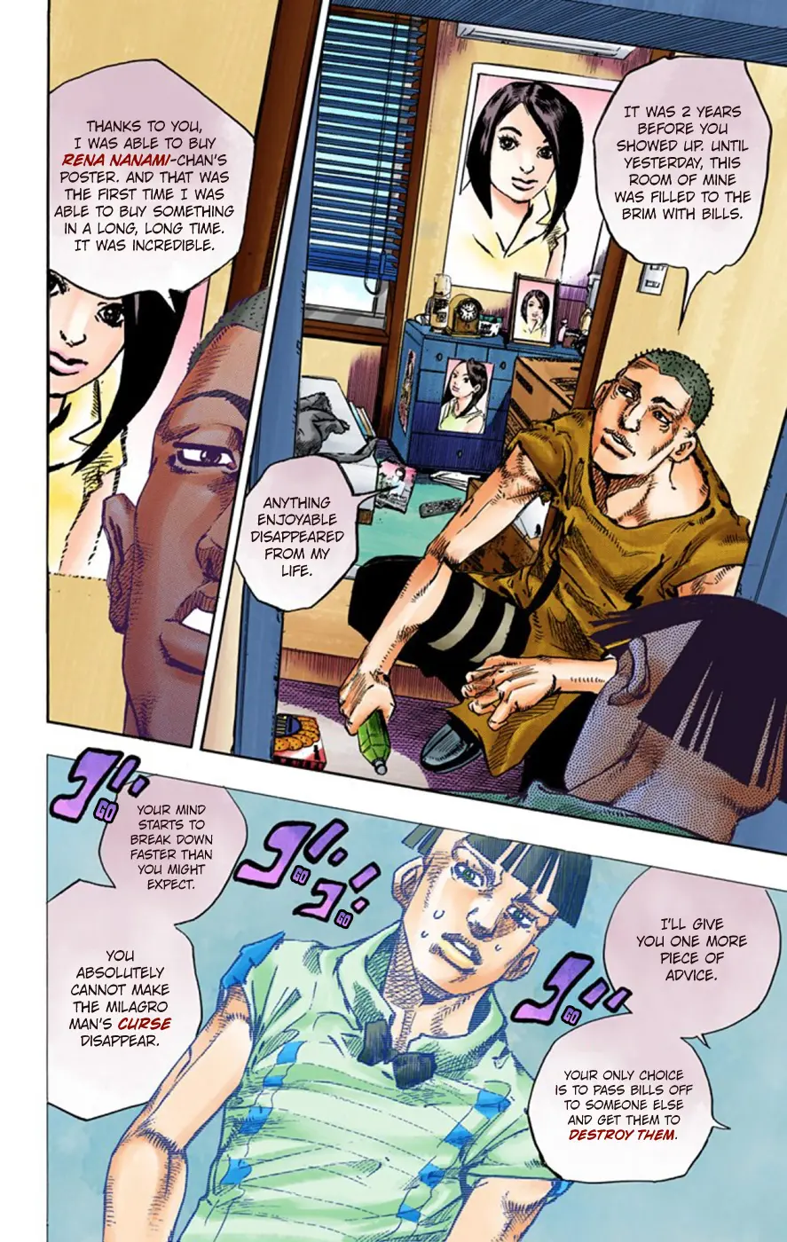 JoJo's Bizarre Adventure, Part 8: JoJolion Colored Manga — Chapter 57 — Page 39
