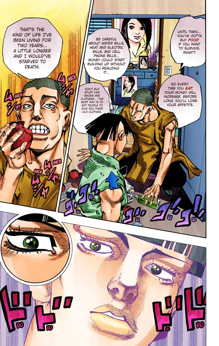 JoJo's Bizarre Adventure, Part 8: JoJolion Colored Manga — Chapter 57 — Page 40