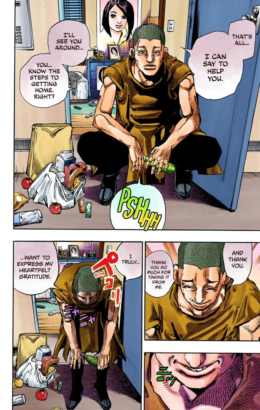 JoJo's Bizarre Adventure, Part 8: JoJolion Colored Manga — Chapter 57 — Page 41